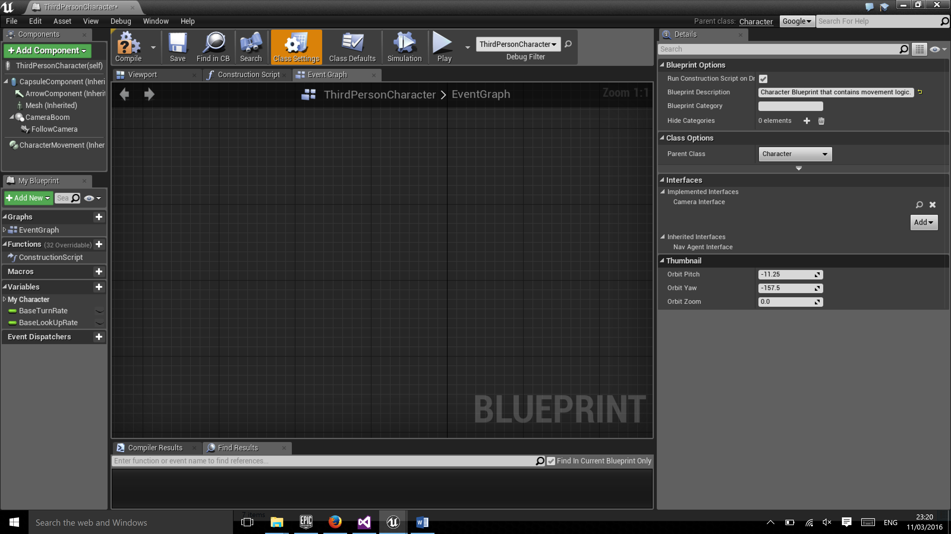 Adding the Camera Interface
